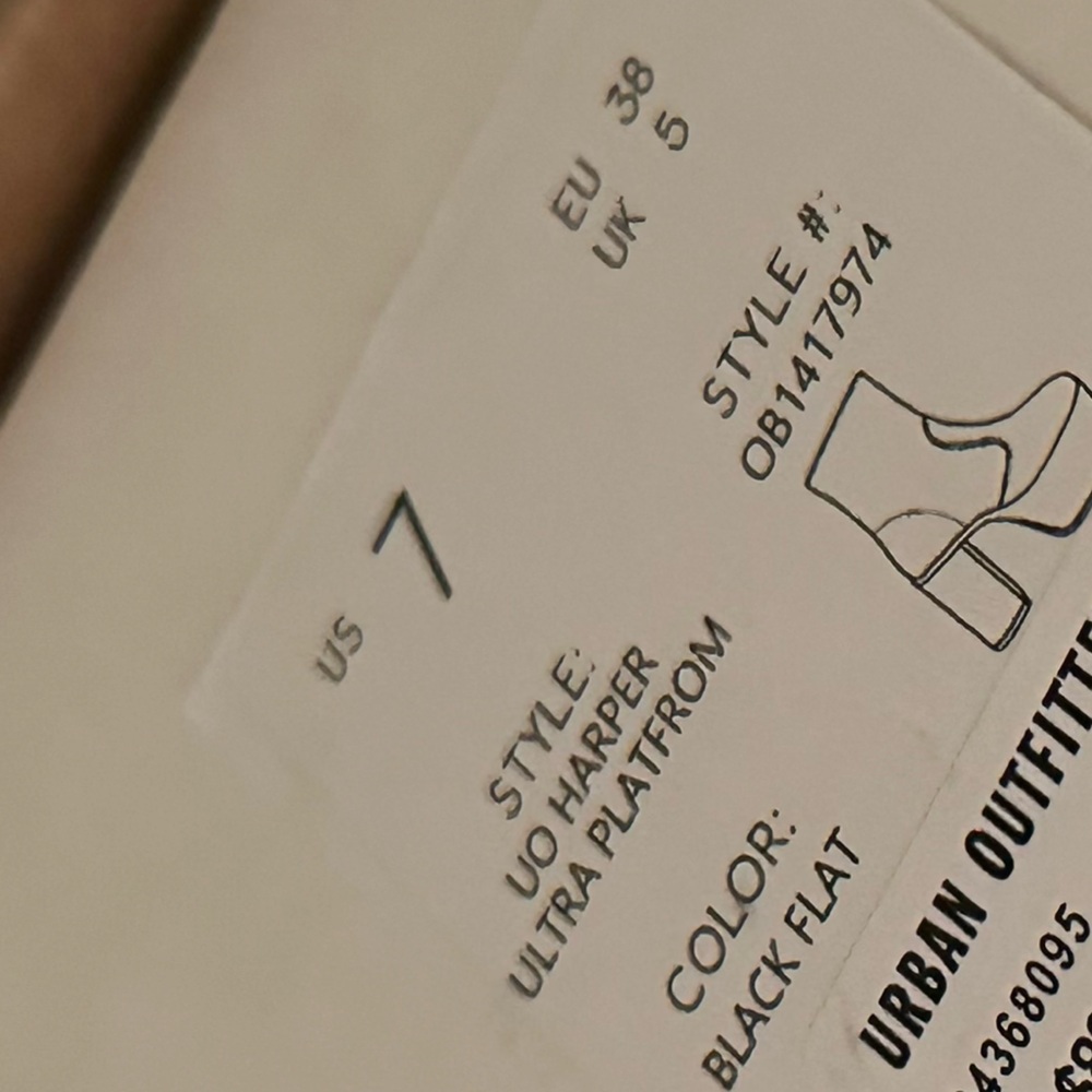 urban outfitters harper ultra platform NIB rare - Picture 5 of 5